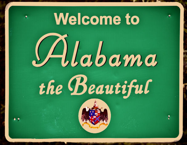 Welcome to Alabama vintage