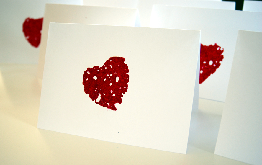 Valentine's Day card complete